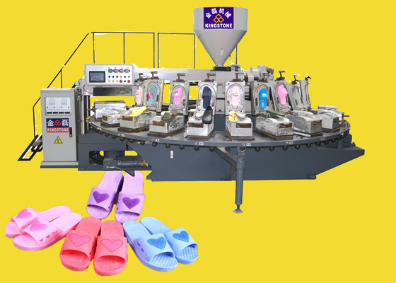 Pantofola di plastica che fa macchina per materiale del PVC che fornisce 24 stazioni