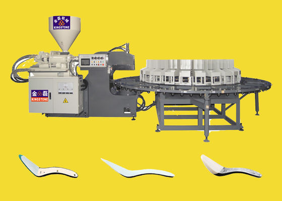 Materiale rotatorio della macchina pp dello stampaggio ad iniezione delle scarpe dei tacchi alti solo