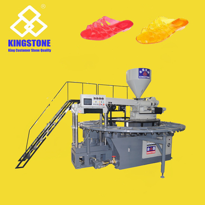 L'iniezione rotatoria del PVC di Jelly Sandal Making Machine Of calza la macchina