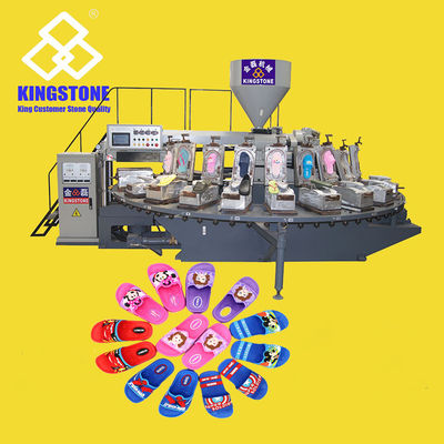 Sandali per scarpe soffianti ad aria in PVC che rendono la macchina rotativa 120-200 paia/ora