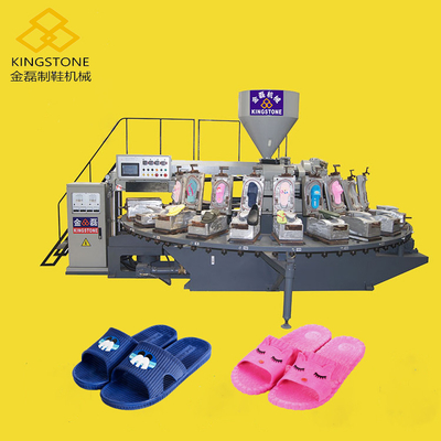 Mini scarpa di plastica rotatoria della pantofola del PVC che fa la stazione della macchina 12
