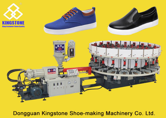 Le singole scarpe della tela della IMMERSIONE di colore mettono insieme - le scarpe durature del PVC che fanno la macchina