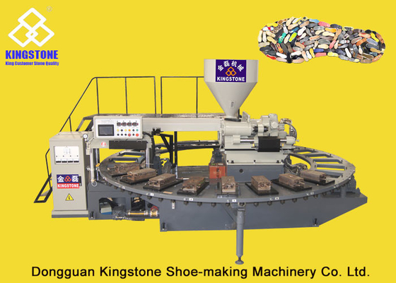 Solo colore singolo a macchina di fabbricazione rotatorio automatico completo Outsoles del PVC per le scarpe di sport