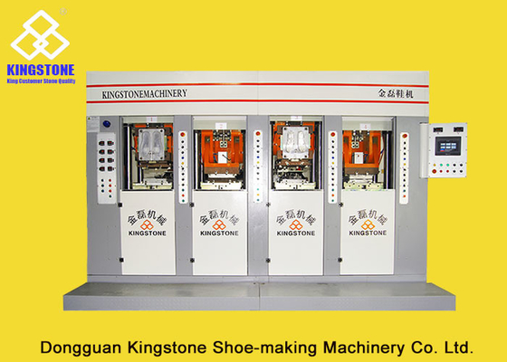 Il tipo statico la macchina a iniezione 4 dello scorrevole di PVC/Tpr Outsole dispone 2 iniettori