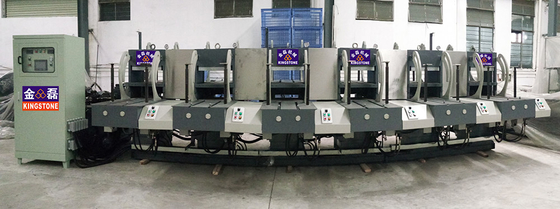Macchina di fabbricazione di gomma di colore automatico 1-2 sola con il sistema di protezione inter automatico della serratura