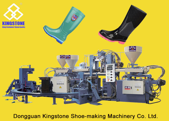 1/2 colora lo stivale completamente automatico della macchina di Boots Injection Moulding dell'agricoltore del PVC che fa la macchina