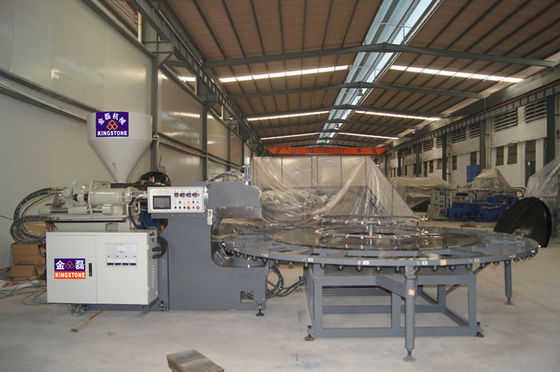 24 macchine rotatorie dello stampaggio ad iniezione del sottopiede delle stazioni per le scarpe basse del tacco alto