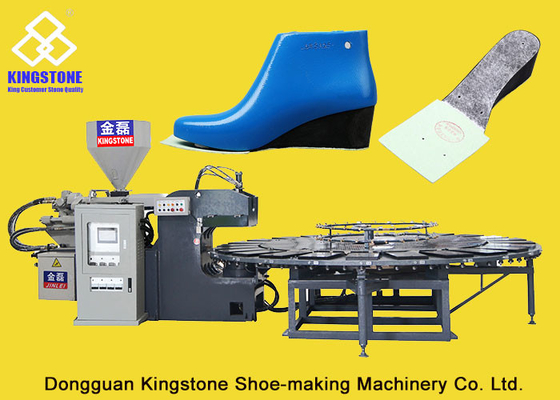 Stazioni rotatorie della macchina 12/16/20/24 dello stampaggio ad iniezione dei talloni del sottopiede basso delle scarpe pp