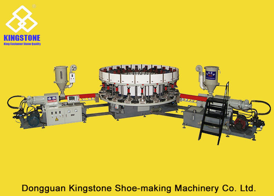 Macchina per montare della scarpa automatica, macchina a iniezione diretta della sogliola del PVC