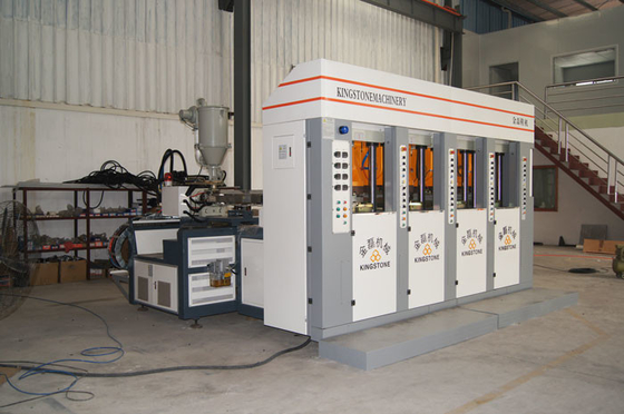 Macchina di fabbricazione della scarpa del PVC TPR di TPU TR la sola per lo sport calza 70-100 paia per ora e 4 stazioni