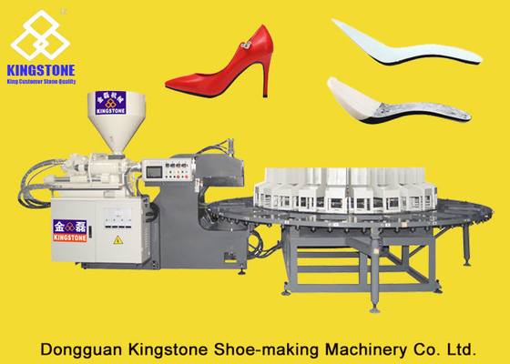 Macchina direttamente rotatoria dello stampaggio ad iniezione per il tacco alto/sottopiede di Midsole/pp