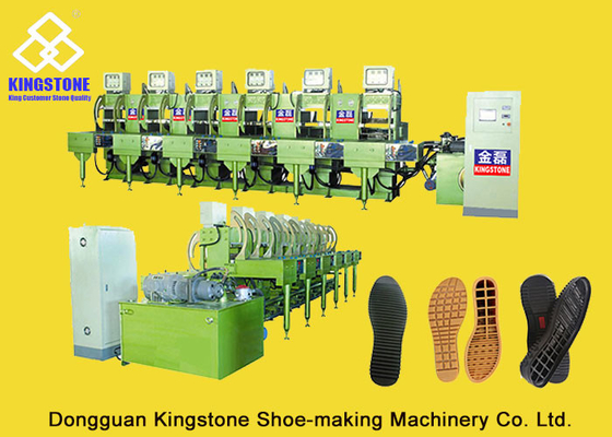 Macchina di fabbricazione di gomma automatica di colore dei semi una sola per le scarpe di cuoio dell'alto grado