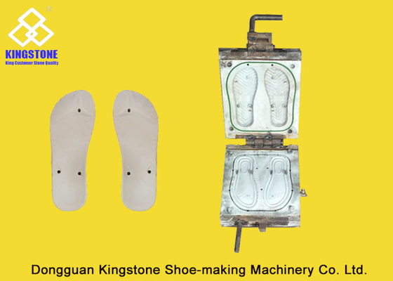 Muffa della scarpa della pantofola di Flip-flop del PVC sola, singolo colore di alluminio per le scarpe di sport
