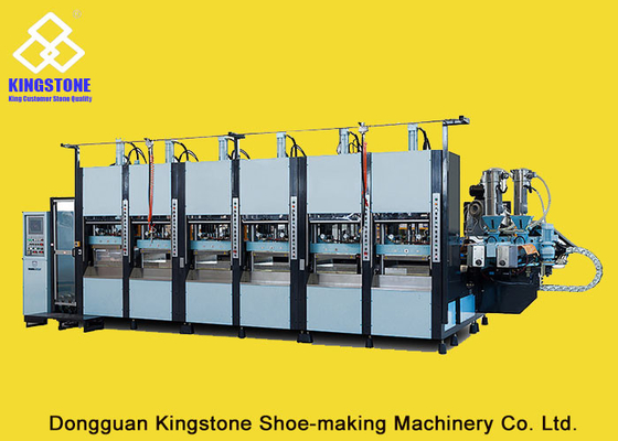 Pantofola di EVA che rende a scarpa sola macchina di fabbricazione con la linea di produzione completa/6 stazioni