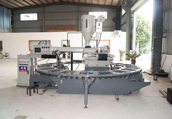 Colore della macchina a iniezione di plastica verticale delle sogliole del tacco alto mono