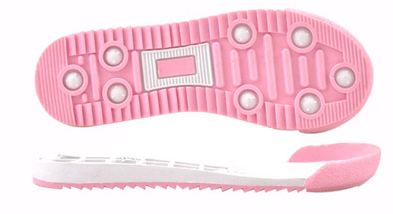 Suola di scarpa rotatoria del PVC TPR che rende a macchina doppio colore