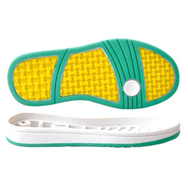 Suola di scarpa rotatoria del PVC TPR che rende a macchina doppio colore