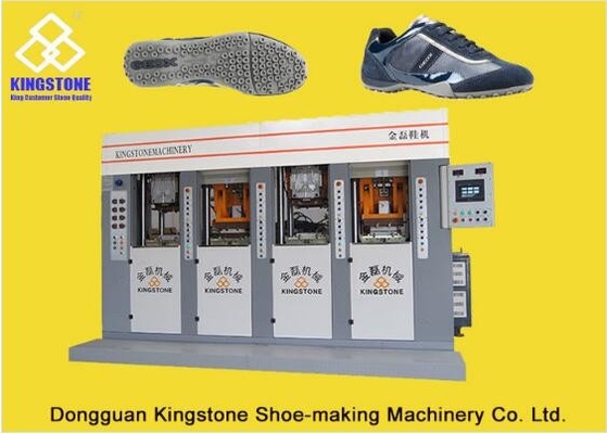 2/4 di PVC Outsole/sola macchina 220T delle stazioni dello stampaggio ad iniezione