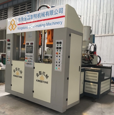 Due sogliola del PVC TPR degli iniettori TPU TR delle stazioni due che fa le macchine con il servo sistema 3.5*3.8*2.8m