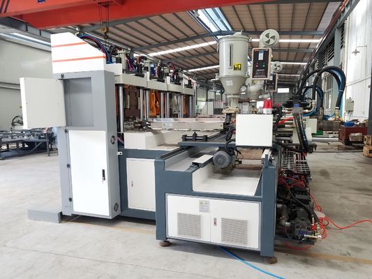 Suola per scarpe in PU di tipo statico che fa macchina 2 stazioni 70-100 paia/ora