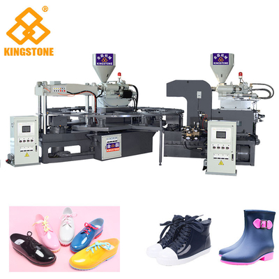 Scarpe completamente automatiche del PVC di colore di 1/2 che rendono a macchina 110-150 paia all'ora/6 tonnellate