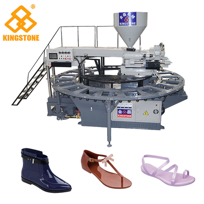 Scarpe completamente automatiche del PVC di colore di 1/2 che rendono a macchina 110-150 paia all'ora/6 tonnellate
