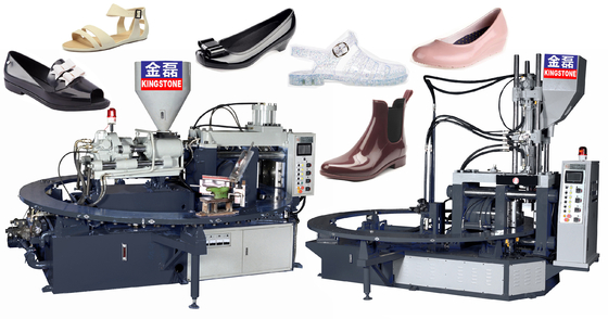 Scarpe di plastica dello SpA che fanno macchina, macchina automatica dello stampaggio ad iniezione di plastica