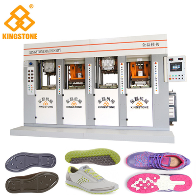 2/4 di PVC Outsole/sola macchina 220T delle stazioni dello stampaggio ad iniezione