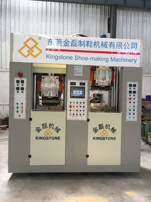 Sole stazioni della macchina a iniezione 2 di TPU TR della scarpa di gomma verticale automatica del PVC