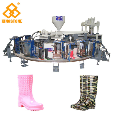1/2 colora lo stivale completamente automatico della macchina di Boots Injection Moulding dell'agricoltore del PVC che fa la macchina