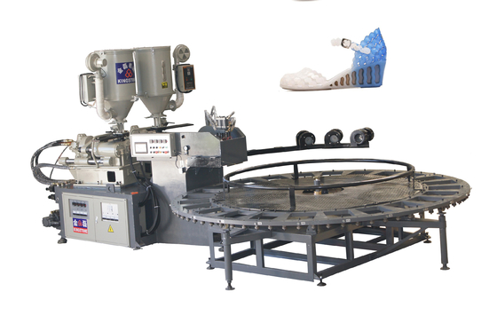 Sogliola del PVC TR TPU Tpr di doppia densità che fa le macchine per le scarpe di cuoio/5*3*2m