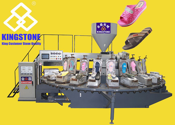 Traversina di plastica Chappal che rende a macchina le pantofole rotatorie che fanno macchina