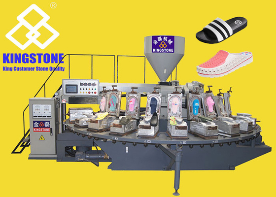 Macchina di plastica automatica dello stampaggio ad iniezione per i sandali della pantofola del PVC