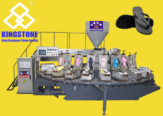 Pantofola di plastica che fa macchina in macchina a iniezione della tavola rotante