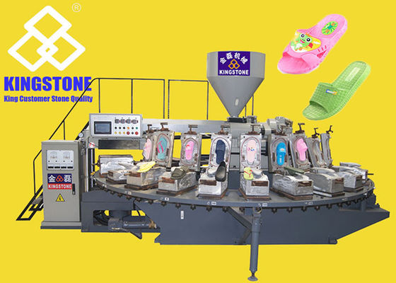 24 macchine a iniezione di plastica della scarpa del PVC di paia/ora della stazione 194