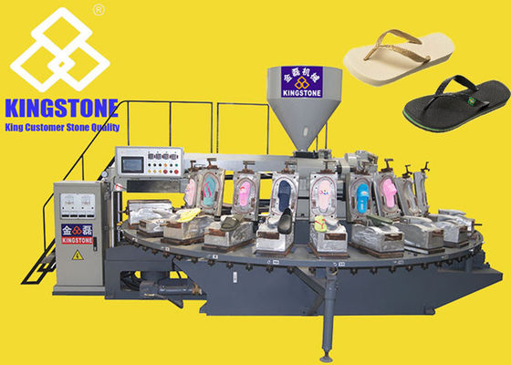 24 macchine dello stampaggio ad iniezione della tavola rotante della stazione per la scarpa di plastica