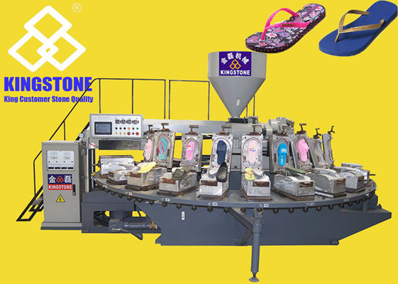 Macchina a iniezione di plastica della tavola rotante 25.5KW per la traversina