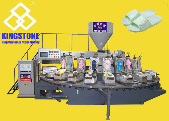 Macchina a iniezione di salto della singola di colore della tavola rotante aria del PVC