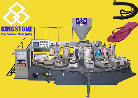 Macchina dello stampaggio ad iniezione del colpo della schiuma del PVC 25.5KW per la fabbricazione della scarpa