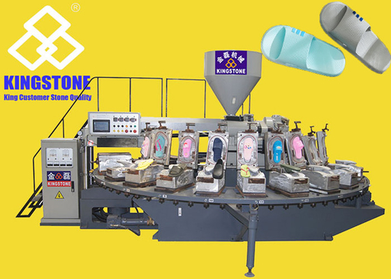 Macchina di plastica dello stampaggio ad iniezione di 180 di paia/ora scarpe di PCU TPR