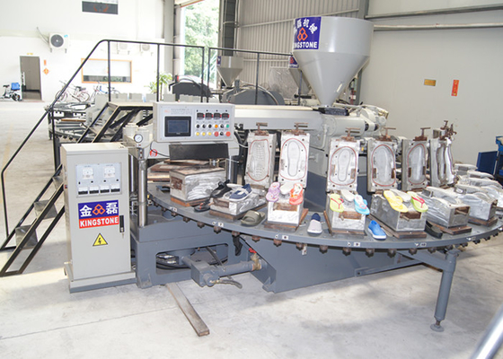 Macchina di plastica dello stampaggio ad iniezione 25.5KW per le scarpe del colpo dell'aria del PVC