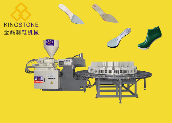 Sottopiede dei pp che fa lo stampaggio ad iniezione rotatorio lavorare 200-280 paia a macchina all'ora