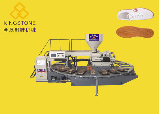 Solo colore singolo a macchina di fabbricazione rotatorio automatico completo Outsoles del PVC per le scarpe di sport