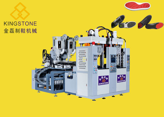 2/4 di PVC Outsole/sola macchina 220T delle stazioni dello stampaggio ad iniezione