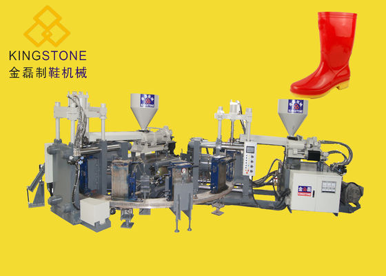 Un PVC Gumboots di 2 colori/stivale di pioggia che rende ad attrezzatura stazione rotatoria 12