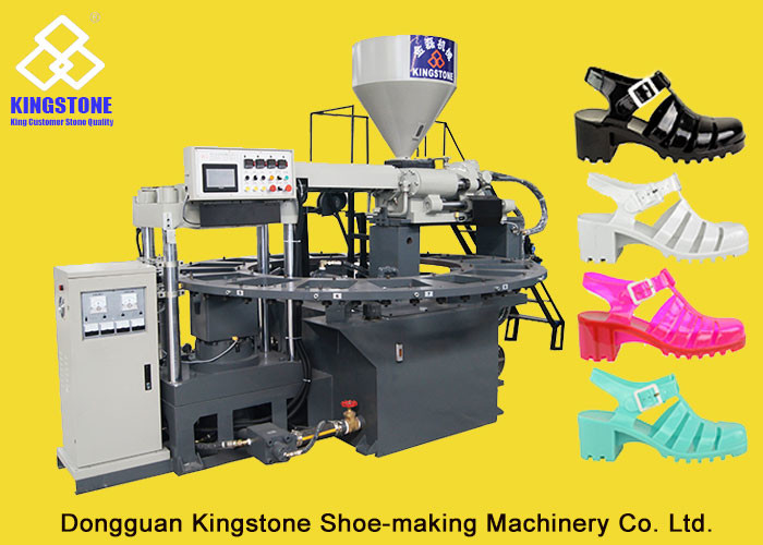 Scarpe completamente automatiche del PVC di colore di 1/2 che rendono a macchina 110-150 paia all'ora/6 tonnellate