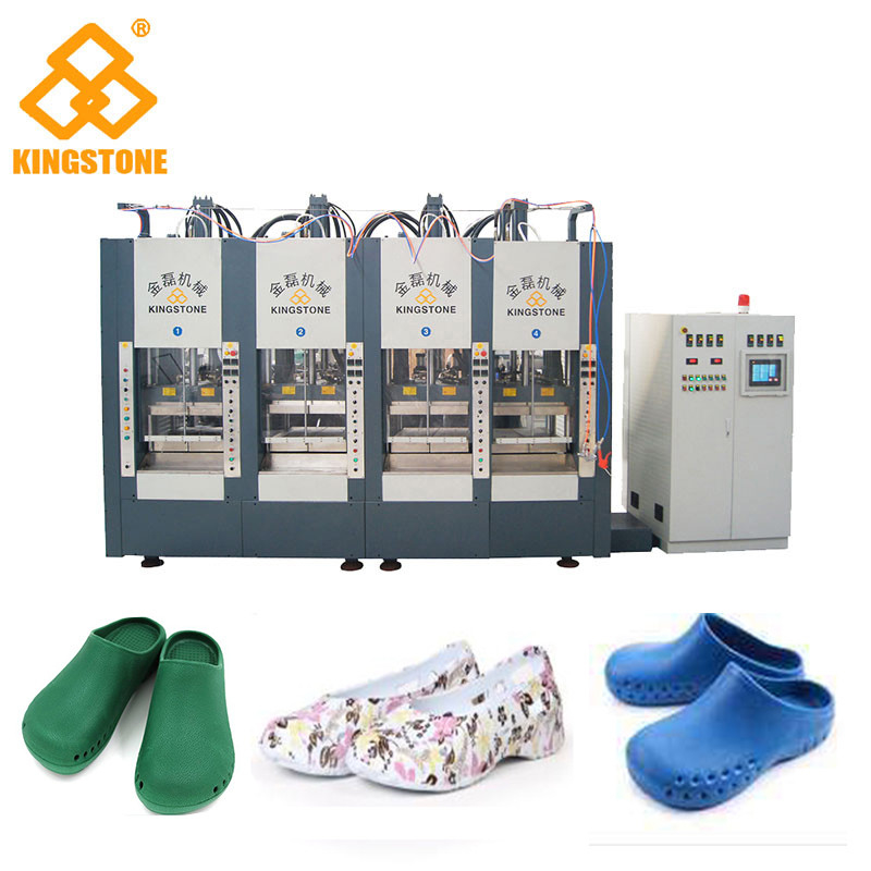 Tipo verticale di EVA Foam Antistatic Surgical Shoes della macchina automatica piena dello stampaggio ad iniezione