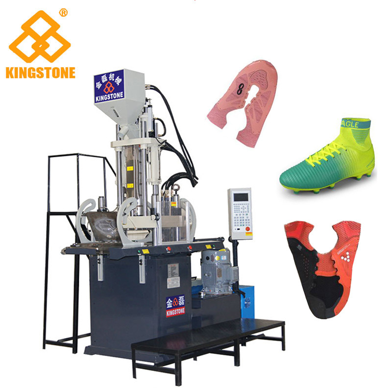 Macchina di plastica dello stampaggio ad iniezione per la mascherina di calzature di sport con il sistema aperto automatico della muffa